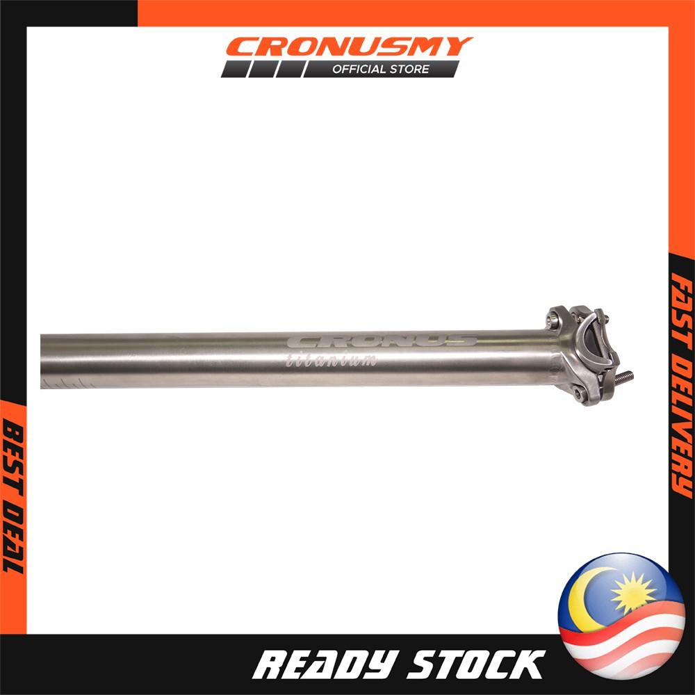 L.400mm X Ø31.6mm Cronus Titanium Seat Post Seatpost for Bicycle Basikal (1PC) 1399157-BCS - Image 3