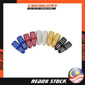 Asogo Bike Bicycle Alloy Valve Cap for Schrader / American Valve (1 PC) 0810722-BCS