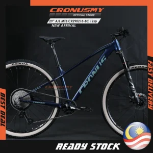 Cronus 29" Alloy MTB Mountain Bike Shimano Deore 12 Speed With Hydraulic Disk Brake CR290218-BC