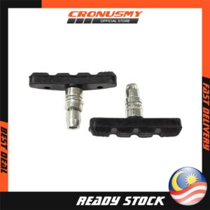 Bicycle V Brake Shoe L.60mm (1 Pair) for V Brake Braking System Bike 0810725-BCS