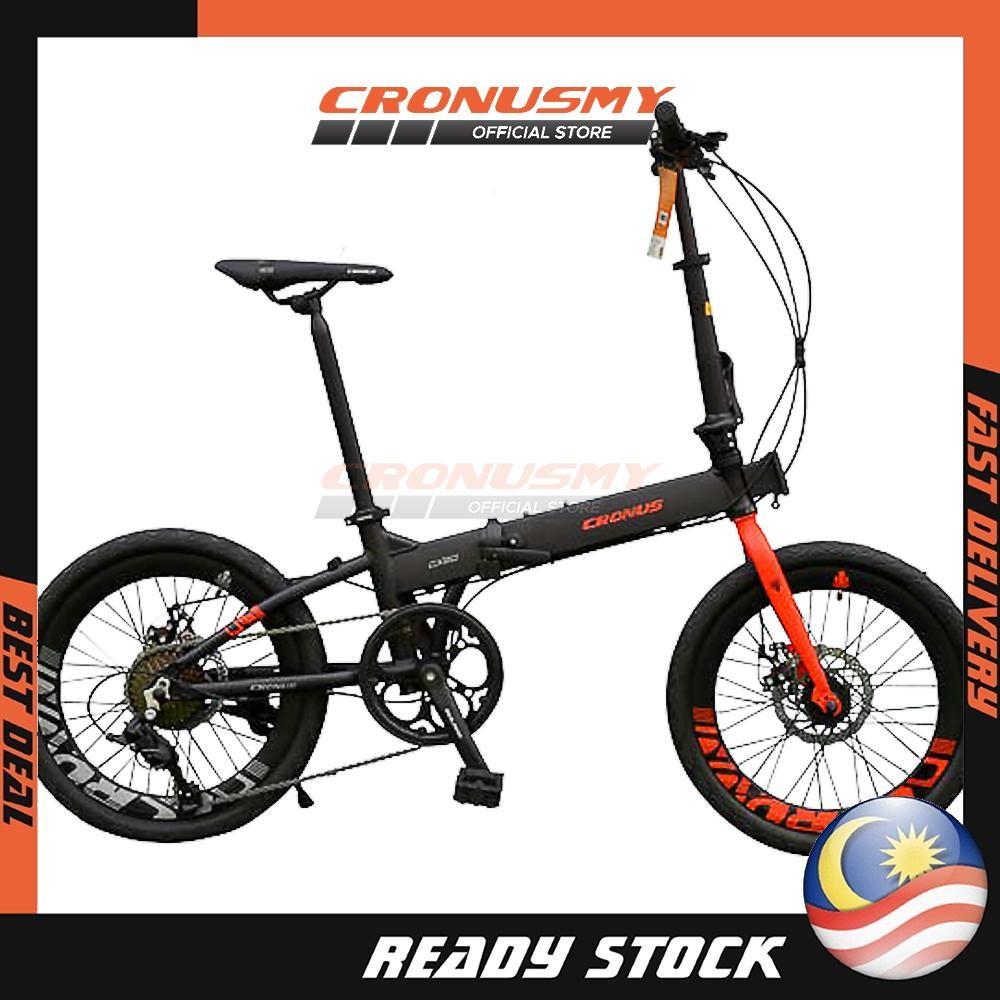 Cronus 20" Aluminium Alloy Folding Bicycle Basikal lipat CX20 1 x 9 Speed Sensah - Image 2