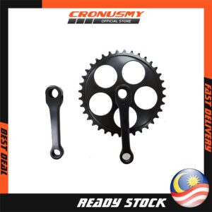 Crankset 16" x 36T x L.102mm for 16" Bicycle Use Crank 0910779-BCS