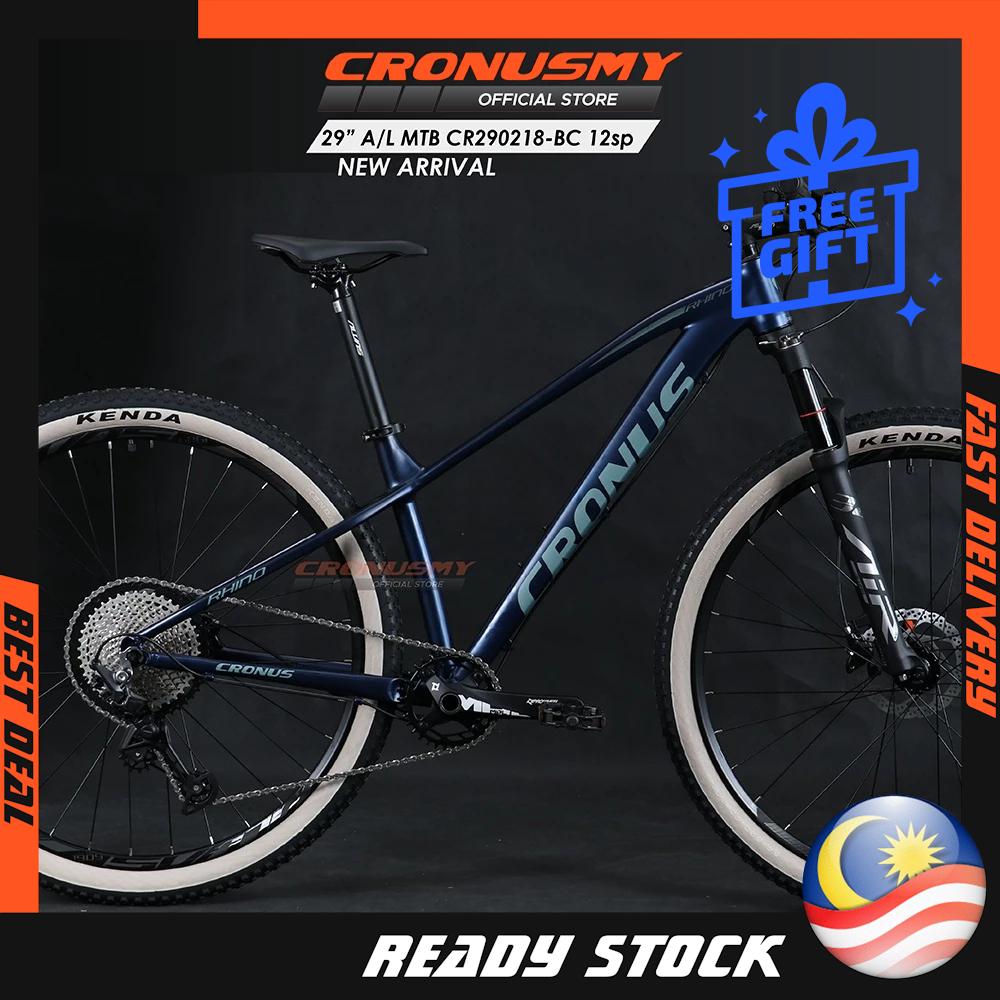 Cronus 29" Alloy MTB Mountain Bike Shimano Deore 12 Speed With Hydraulic Disk Brake CR290218-BC