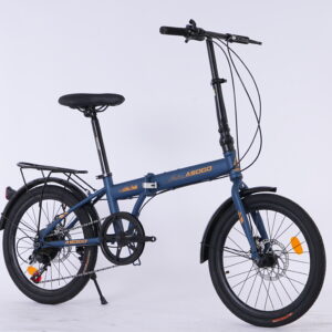 Asogo 20" Folding Bike Foldable Bicycle Basikal Lipat 7 Speeds Foldie 20 Inci 20 Inch AS200350-BC