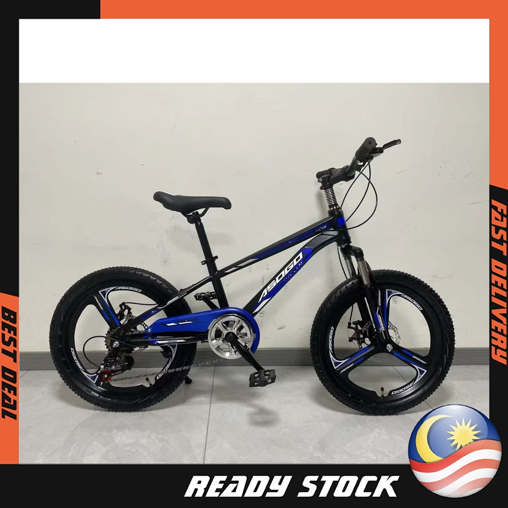 20" Basikal Budak ASOGO 7 SPEED MTB Kids Bicycle Tyre Besar - Image 3